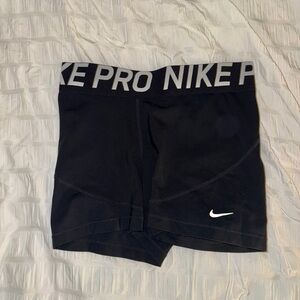 Nike Women's Black Pro Shorts